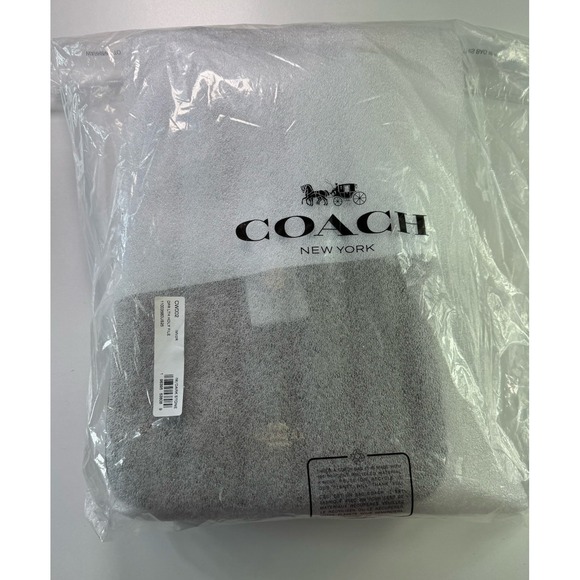 Coach Hadley Convertible Crossbody Bag Dark Stone Leather CW002 NWT - Picture 4 of 6